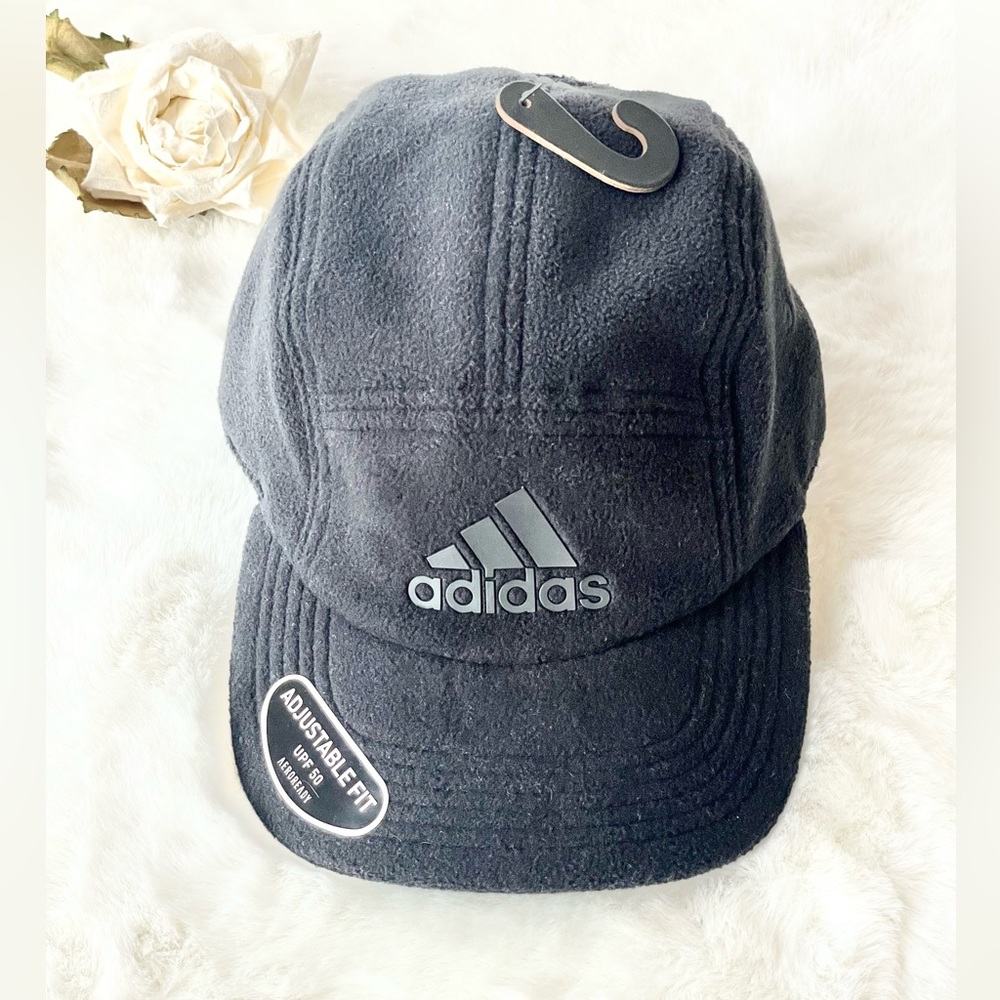 New with tags MEN’S ADIDAS AEROREADY COLD WEATHER TRAINER HAT BLACK ON BLACK
